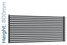 DQ-VUL-800-HDG-TH - DQ Vulcano Horizontal Double Radiator H800mm X W1971mm Dark Grey DQ-VUL-800-HDG-TH - DQ Vulcano Horizontal Double Radiator H800mm X W1971mm Dark Grey